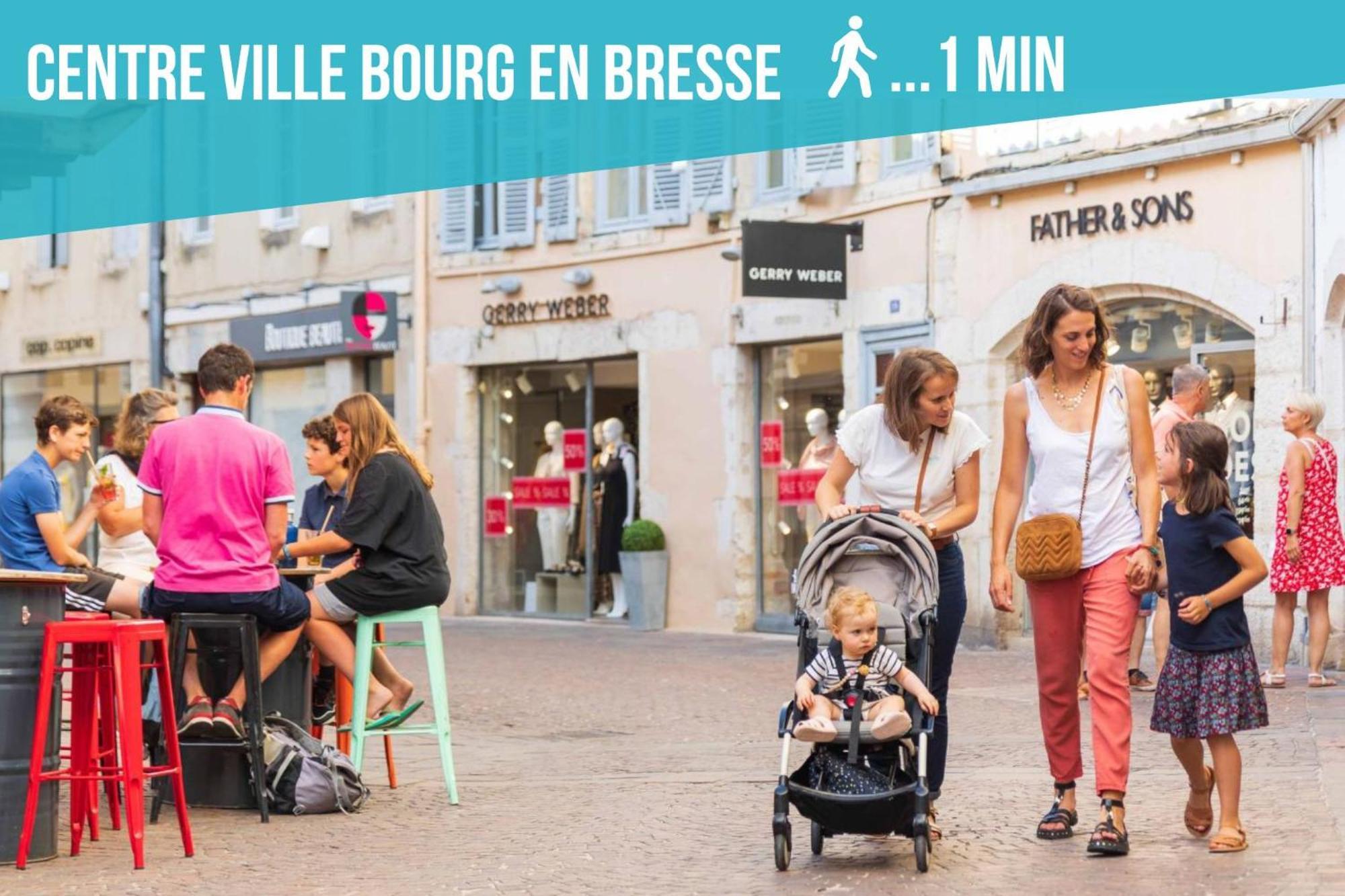 L'Escale - Topdestination-Bourg - Centre Ville - Classe 3 Etoiles Zewnętrze zdjęcie